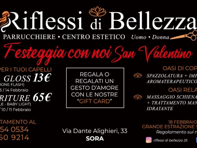 Festeggia San Valentino con Riflessi di Bellezza!
